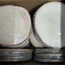 Wood Slices for Centerpieces, Wood Rounds Cookies for Crafts, Rustic Wood Circles & Slabs, Wooden Discs for Tables Decor-for Art Projects and Rustic Weddings (4pcs 6.5-6.99 inch)