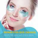 Under Eye Patches 30 Pairs Hydrating Gel Masks with Collagen, Retinol & Albizia Bark | Helps Reduce Fine Lines, Wrinkles, Dark Circles, Puffiness & Eye Bags