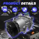 A/C Air Conditioner Compressor with Clutch Replacement for Hyundai Tucson 2016-2017 CO29324C 97701D3300AS1