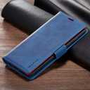 QLTYPRI Case for Samsung Galaxy S9, Soft Premium PU Leather Flip Case with Card Slot Kickstand Split Magnetic Closure Shockproof Protective Slim Wallet Cover for Samsung Galaxy S9 - Blue