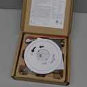 Kidde Hardwired Smoke & Carbon Monoxide Detector, 10-Year Battery Backup, Interconnectable LED Warning Light Indicators, 30CUA10