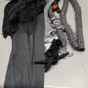 Spooktacular Creations Glowing Eyes Grim Reaper Costume for Kids, Halloween Costume for Boys, Halloween, Dress-up Party, 8-10Y