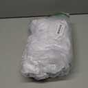 Pureegg Spandex Tablecloth 8ft - 2 Pack, Fitted and Tight Cloth for Rectangle Table, Wrinkle-Free and Stretch Table Cover for Party, Wedding, Banquet and Birthday, White