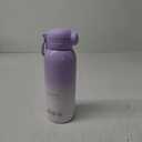 Portable Bottle Warmer for Travel - Large 12oz Capacity with Dual Heating Modes for Breast Milk & Water, Fast Heating Smart Temperature Control, Portable Milk Warmer Gifts for New Mom Purple