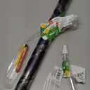 Window Privacy Film Stain Glass Window Film Rainbow Window Film Window clings Non-Adhesive Reusable Decorative for Room (Stained Leaf, 23.6 x 78.7 in)