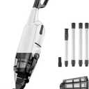 Cordless Pool Vacuum for Above Ground and Inground Pools, 18 GPM Powerful Suction Handheld Rechargeable Pool Cleaner with Versatile 4-Section Pole, 1H Runtime, Ideal for Leaves, Sand and Debris