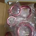 for Ford Maverick 2022 2023 2024 Interior Accessories Center Consoles AC Volume Headlight Switch Knob Button Cover Trim Aluminum 7pcs (Pink, for 2022 2023 2024 Maverick)