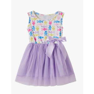 Girls Sleeveless Dress Toddler Bunny Tutu Sundress Casual Party Dresses 2T
