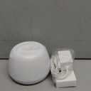 Ultrasonic Retainer Cleaner Machine 48kHz Denture and Aligner Cleaning Pod for Mouth Guards Night Guards Dental Trays Braces Toothbrushes Jewelry with 200ML Capacity (White)