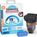 Thermacell Fuel-ZoneGuard Backpacker Fuel Powered Mosquito Repeller; 15-FT Zone of Scientifically Proven Outdoor Protection; Patio Shield; 16-Hr Refill; Bug Spray Alternative; Scent Free; DEET-Free