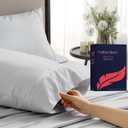 100% Egyptian Cotton Pillow Cases King Size Set of 2 - Luxury 1200 Series Signature Collection Sateen Light Grey Pillow Covers Soft Cooling Long Staple Pillowcases Fits King Size Pillows