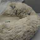 Best Friends by Sheri Original Calming Donut Dog Bed, Taupe, Medium, 30"