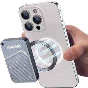MAIWO Magnetic NVMe Enclosure for 2230/2242 SSDs, USB-C 10Gbps NVMe Reader Compatible with iPhone 15/16/17 Pro/Max 4K ProRes,Windows,macOS,Linux,Android