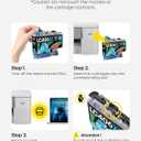 LC406XL Ink Cartridges for Brother Printer Compatible Replacement for LC406 XL LC406XL LC406 for Brother MFC-J4335DW MFC-J6555DW MFC-J5855DW MFC-J4535DW MFC-J6955DW MFC-J5955DW (5 Pack, 2BK/M/C/Y)