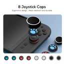 JCMO Carrying Case Accessories for Nintendo Switch 2 Console 2025, 23 in 1 Gift Kit with Carrying Bag, Protective Cover Shell, Screen Protector, Thump Grips & More, for Travel and Storage Case, Black