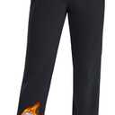 TACVASEN Women's Fleece Lined Sweatpants Winter Thermal Sherpa Pants with Pockets High Waisted Warm Cotton Lounge Casual (X-Large, Black)