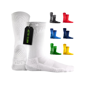 LUX Sports ProCleat Performance Grip Socks GripArray™ - Athletic Socks for Performance Sports - Grip Socks for Men and Women