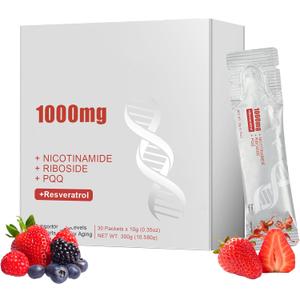 Nicotinamide Riboside & Resveratrol with PQQ, Expiration Date 05/20/2027 