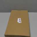 Jewelry Holder Stand with Ceramic Base: 12" Tall Necklace Organizer Rack, Tree Design Display Storage for Necklaces, Bracelets, Rings, Earrings, Aesthetic Room Decor for Girls and Women, Gold (6.7" Base, White)