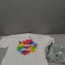 Happy Holi T Shirt for Women Men Kids Color India Hindu Gift TShirt. S Size