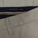 Dockers Men's Straight Fit Signature Lux Cotton Stretch Khaki Pant-Creased (36W x 29L, Cloud)