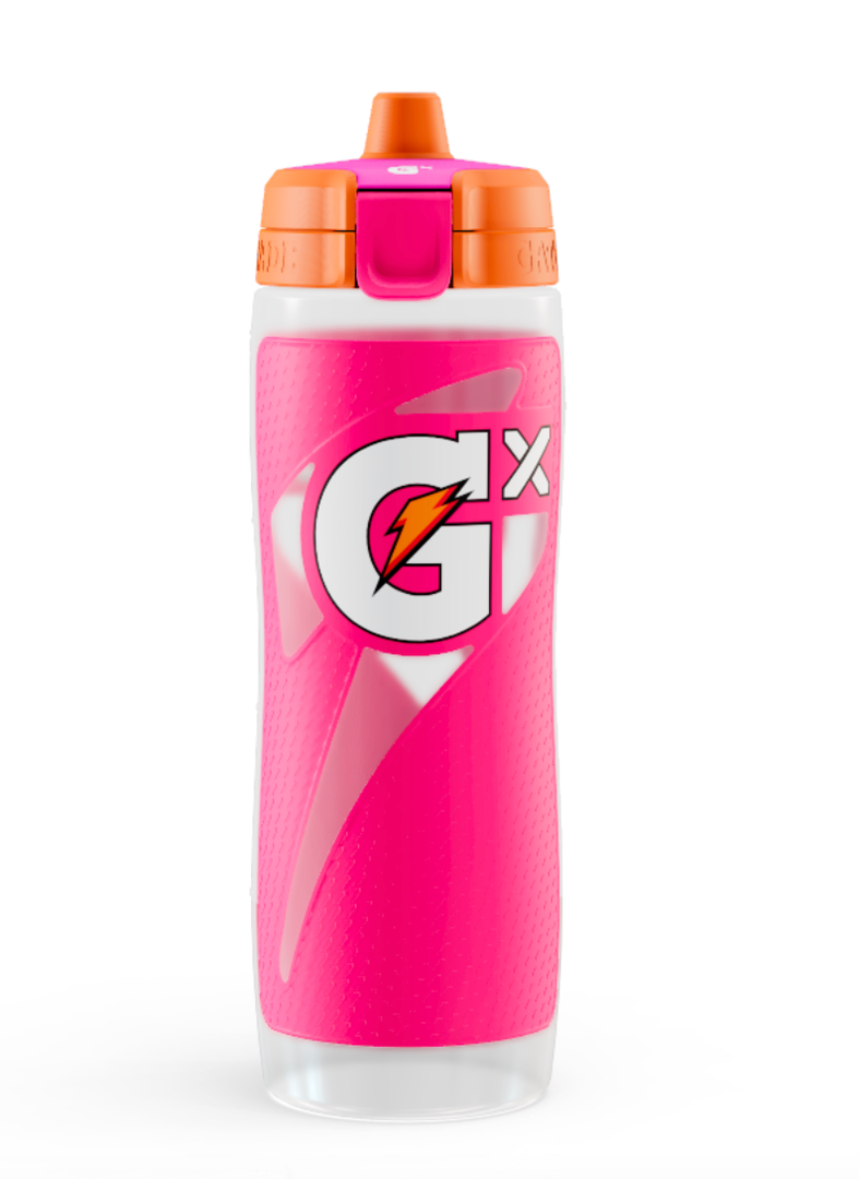 Gatorade Gx Bottle, Pink, 30 Oz