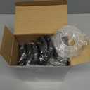 Headphone Wall Hangers Adhesive Gaming Headset Holder Hooks for Wall Mount Strong Universal Stand Hooks for Most Headphone Controller, Hat, Baseball Caps, Door, Closet(Black,30 Pcs)