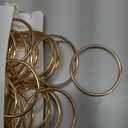 40Pcs Macrame Hoops Ring, BetterJonny 2 Inch Metal Craft Rings Hoops Gold Dream Catcher Rings Wreath Hoop Rings for Home Decorations DIY Crafts and Wall Hanging Crafts