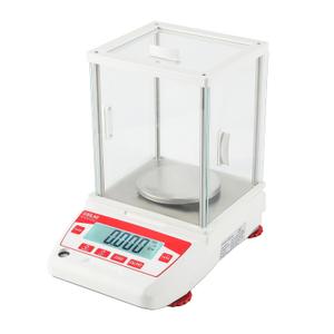 Analytical Balance 1mg GN ct Unit Precision Lab Scale 220g x 0.001g Digital Analytical Scale RS232 Interface Laboratory Electronic Balance LCD Display with Glass Windshield