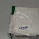 RYB HOME Semi Sheer Valances - Linen Textured Sheer Curtains Small Window Tiers Farmhouse Decor for Kitchen Bathroom Cafe Bedroom, Linen, Wide 52 x Long 18 inch, 2 Panels