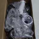 3 Way Swimming Pool Diverter Valve Hose Adapter with Hose Clamps Replacement Slip Valve Filter Hose Conversion Kit with Seal Ring for 1 1/4'' or 1 1/2'' Filter Ports (White, Hose Adapter)