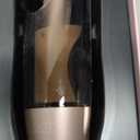 LANDOT Automatic Rotating Curling Iron 1-inch - Easy-to-Use Self Curling Wand, Ceramic Hair Curler for Women, Effortless Curls, Anti-Scald, Tangle-Free, Dual Voltage, Adjustable Temp, Rose Gold