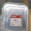 Lids for Oblong Pans - 5lb, Plastic - Case Pack of 240 - For Catering, Storage & Pan Covers