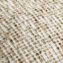 Pack of 2 Neutral Throw Pillow Covers 20x20 Boho Textured Dots Stripe Chenille Square Decorative Pillow Cases Accents for Living Room Couch Bed Farmhouse Home Decor, Taupe