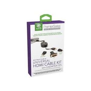 UNIVERSAL HDMI CABLE KIT WITH 3 ADAPTER TIPS