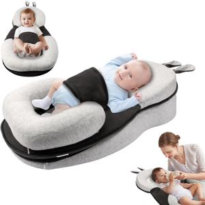 Baby Lounger,Dual-Function Removable Machine-Washable Pad, Lightweight & Portable, Medium