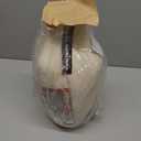 Ceramic Flower Vase for Home Decor - Handmade Textured Long Vase Medium - 12 inch Tall