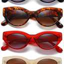 Bevi Ladies Cateye Classical Full Reading Sunglasses with Flexible and Strong Temple Eyewear Readers for Women