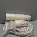 168 Pcs Wildflower Party Decorations Spring Floral Baby Shower Birthday Decorations Include Plates,Cups,Napkins,Cutlery for Wildflower Baby Shower Tea Decorations Serve 24