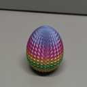 Mystery Egg Puzzle Box, Money Puzzle Box for Cash Gift, Birthday Wedding Easter Xmas Holiday Celebration Money Gift Ideas, Brain Teaser Puzzle Toy for Adults Kids Teens (Rainbow)