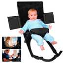 TRELC Portable Baby Airplane Bed, Toddler Airplane Bed for 1-8 Months Old Baby, Babies Infant Beds for Flight, Baby Travel Essential for Flying