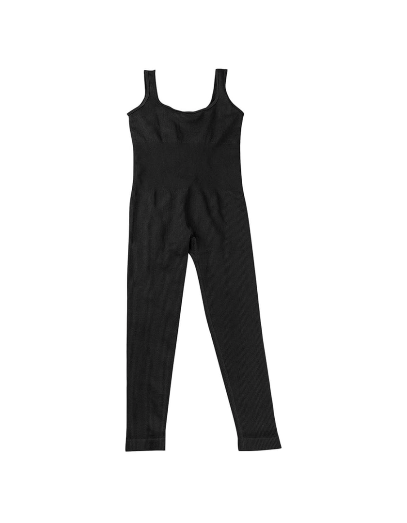 Cargo Jumpsuits for Women Dressy Ladies' Solid Back Hip Lifting Slim Breathable Lightweight Formal Casual Jumpsuit L