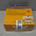 Flea Traps for Inside Your Home 2 Packs, Flea Light Trap for Indoor, Bed Bug Killer with Sticky Pads & Light Bulb Replacement, Natural Fleas Insect Infestation Treatment Trap (White+Grey)