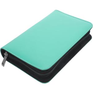 Mobestech Pill Organizer Bag with 6pcs Pill Pouches Pill Loose Leaf Storage Book Portable Waterproof Medicine Organizer for Travel Home