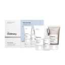 The Acne Set, 3-Step Skin Regimen with Glucoside Foaming Cleanser, Salicylic Acid 2% Solution, and Natural Moisturizing Factors + Beta Glucan | Skin Care Set