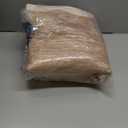 GarveeHome Scalloped Washable Area Rug 4x6 Small Entryway Rug Non Slip Modern Soft Accent Rugs for Bedroom Nursery Low Pile Stain Resistant Carpet for Office, 4 ft x6 ft (Scalloped|light Brown)