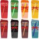 Kisston 16 Sets Coffee Cup Notepad with Pen Thank You Sticky Notes Motivational Sticky Notes for Christmas Party Gift Teacher Mother's Day Team Employee Appreciation(Novel Color)