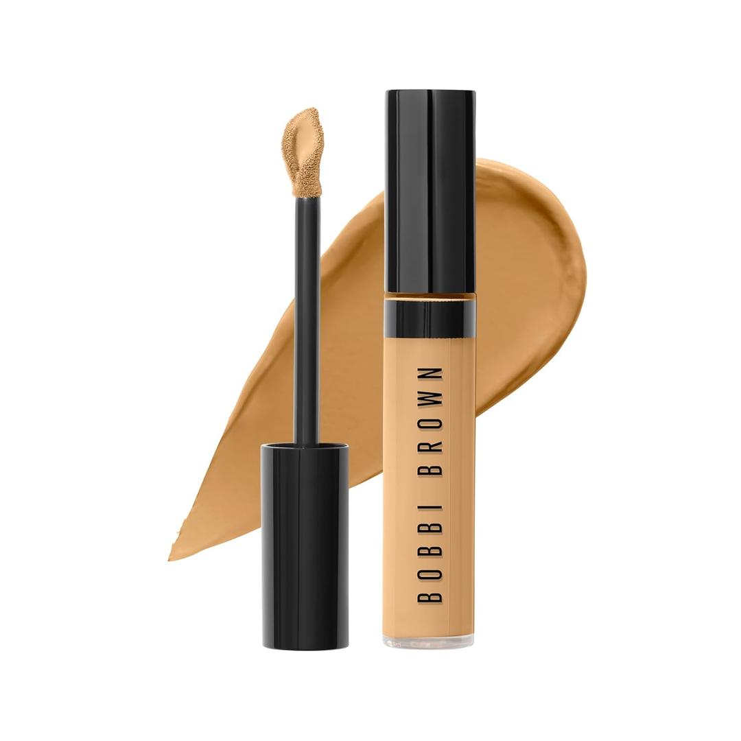 Bobbi Brown Skin Full Cover Concealer | Long-Wearing, Hydrating & Crease-Resistant Full-Coverage Concealer, 0.27 Fl Oz (16 Golden (Golden light brown with olive and yellow undertones; for dark skin))