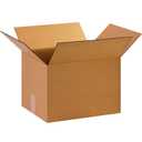 Box USA Moving Boxes Medium 15"L x 12"W x 10"H 25-Pack, Cardboard Box for Shipping, Moving, Mailing, Packing, Packaging and Storage
