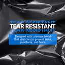 Reli. SuperValue 33 Gallon Trash Bags | 50 Count | Made in USA | Heavy Duty | Black Multi-Use Garbage Bags